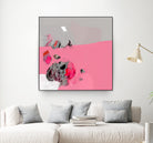 Volonté, by Octal Pixel on GIANT ART - pink digital painting