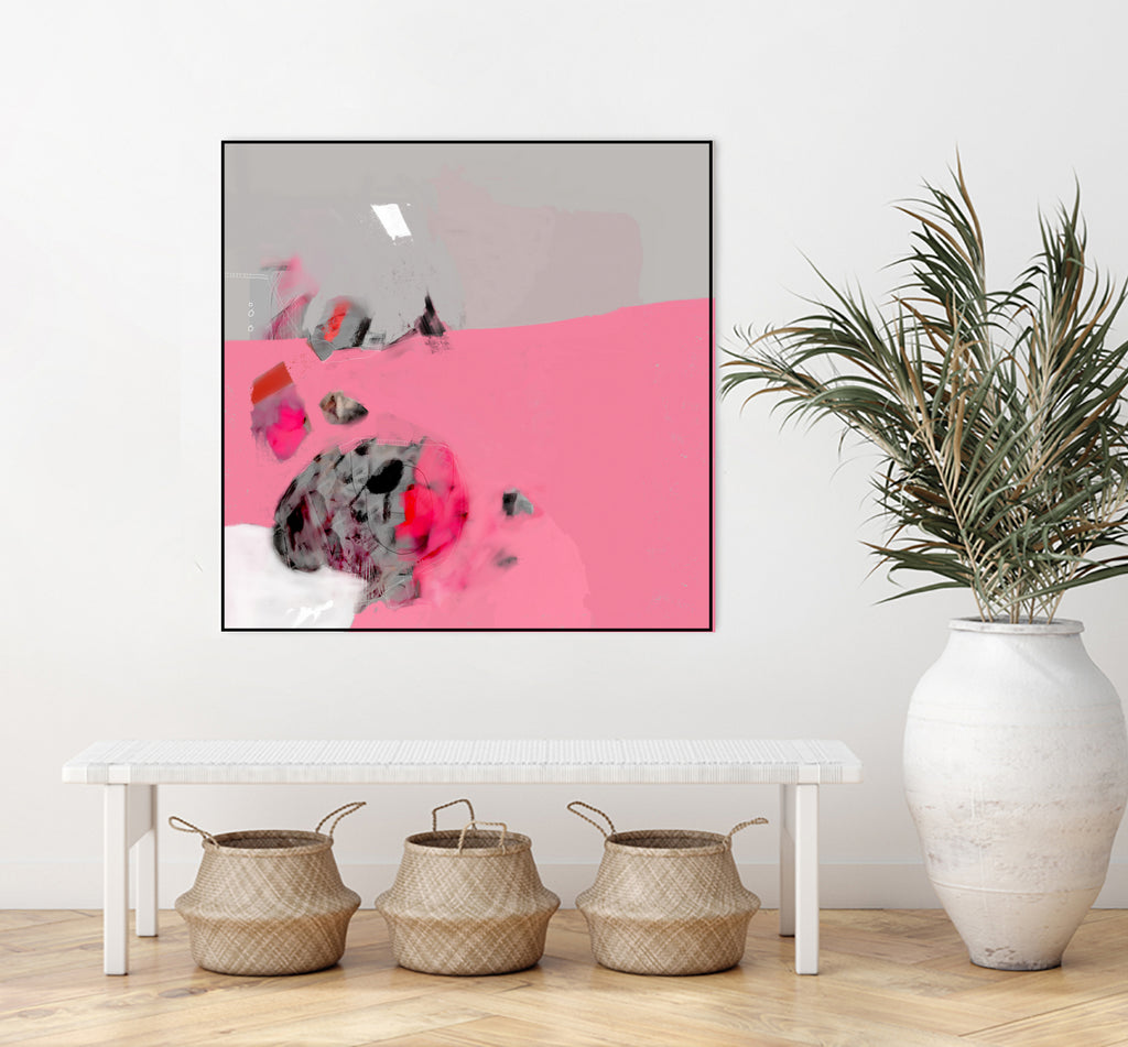 Volonté, by Octal Pixel on GIANT ART - pink digital painting