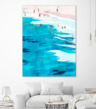 Beach Please by Uma Gokhale on GIANT ART - blue digital painting