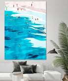 Beach Please by Uma Gokhale on GIANT ART - blue digital painting