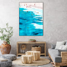 Beach Please by Uma Gokhale on GIANT ART - blue digital painting