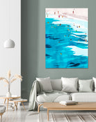 Beach Please by Uma Gokhale on GIANT ART - blue digital painting
