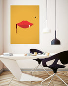 Monroe The Vampire by Filip Škundrić on GIANT ART - red vector illustration