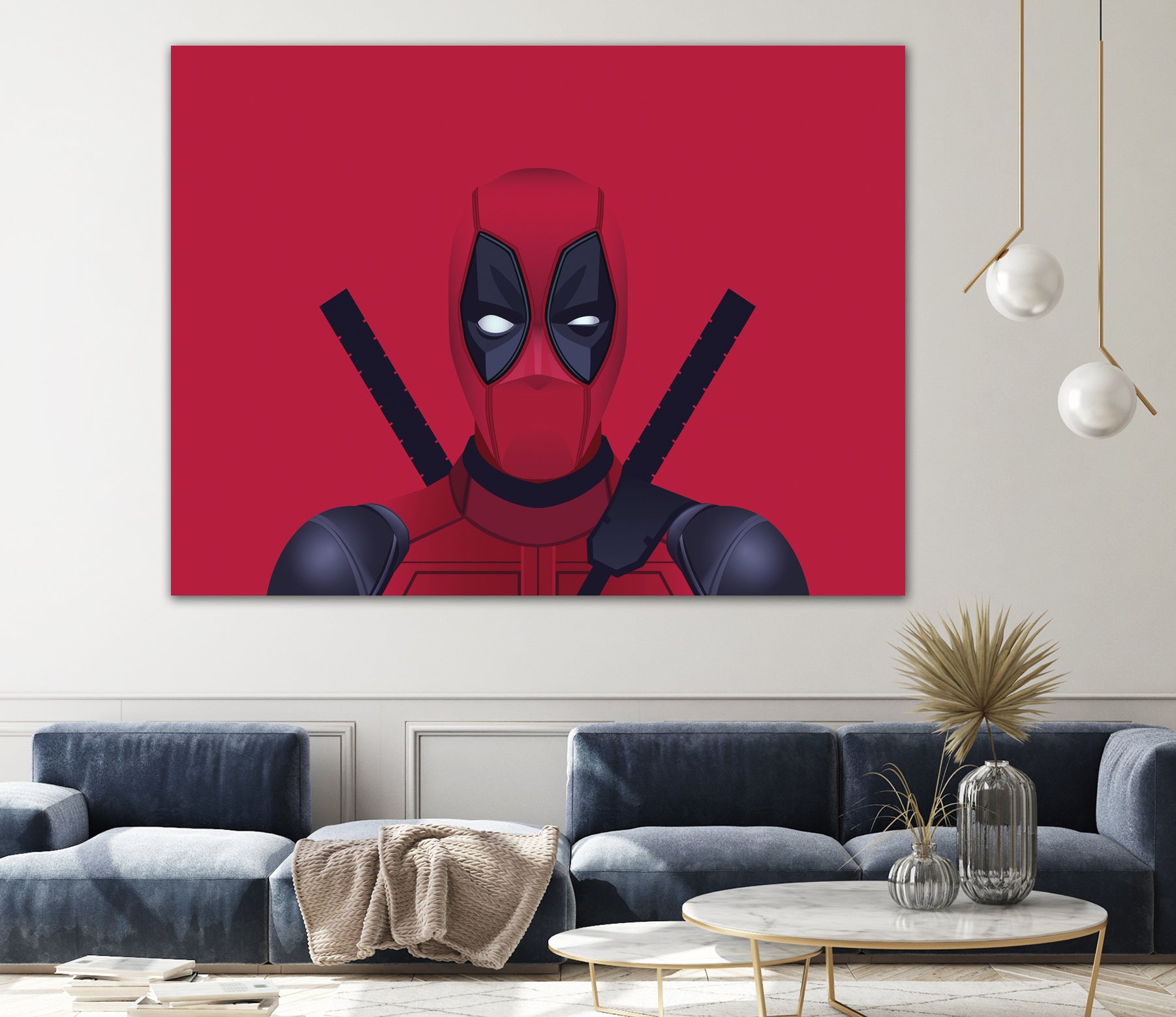 Deadpool by B.B. Wolfe on GIANT ART - red digital drawing