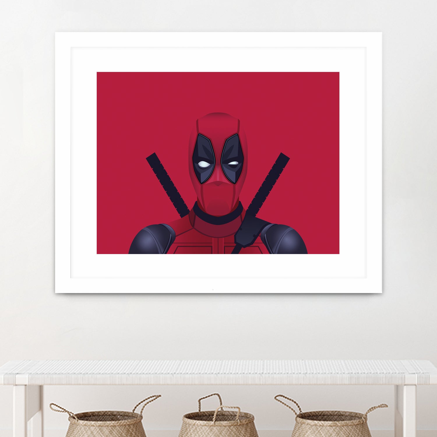 Deadpool by B.B. Wolfe on GIANT ART - red digital drawing