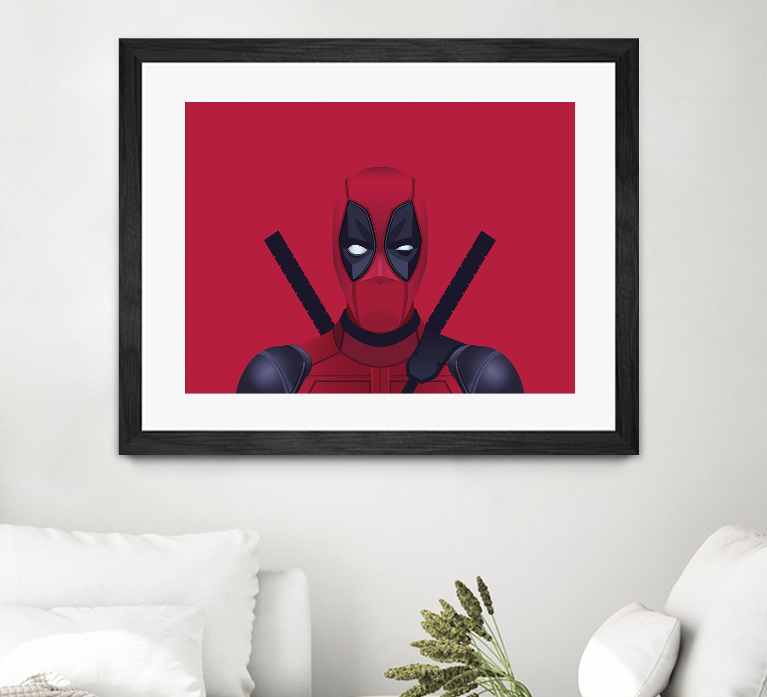 Deadpool by B.B. Wolfe on GIANT ART - red digital drawing