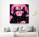 Inspired by Warhol Portrait by Stephen Chambers on GIANT ART - pink digital painting