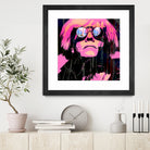 Inspired by Warhol Portrait by Stephen Chambers on GIANT ART - pink digital painting