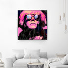 Inspired by Warhol Portrait by Stephen Chambers on GIANT ART - pink digital painting