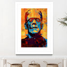 Frankenstein by Stephen Chambers on GIANT ART - yellow digital painting