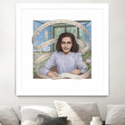 Anne Frank by Asya Mitskevich on GIANT ART - pink digital painting