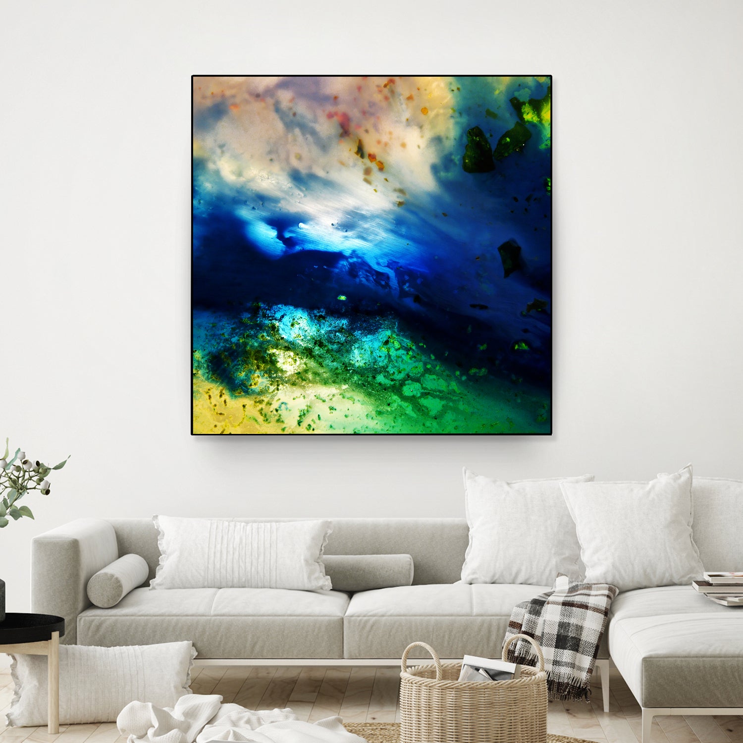 Under the sea by Pierre Mahieu on GIANT ART - blue digital painting