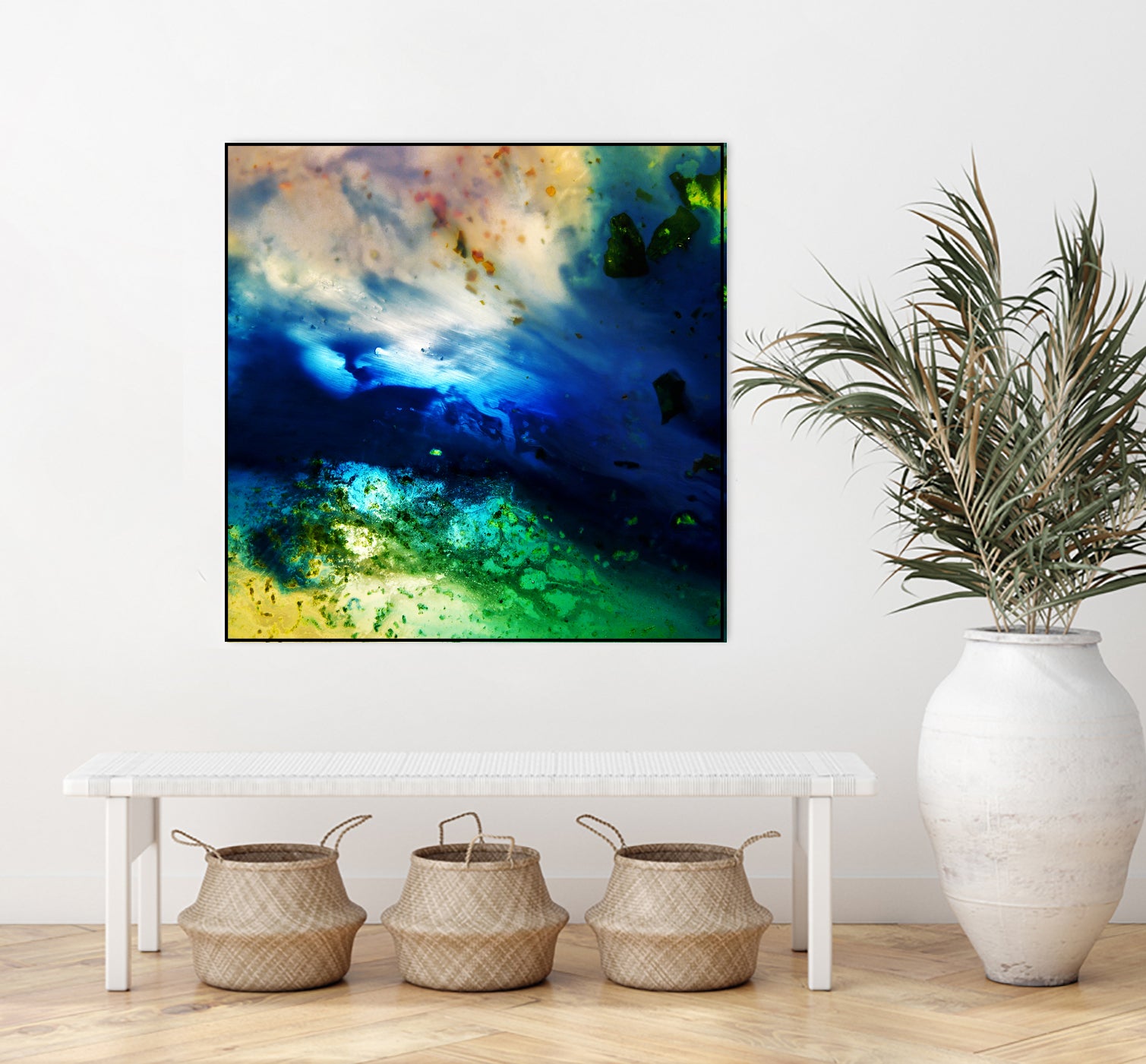 Under the sea by Pierre Mahieu on GIANT ART - blue digital painting