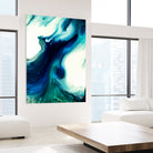 Ice Melt by Pierre Mahieu on GIANT ART - blue digital painting