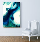 Ice Melt by Pierre Mahieu on GIANT ART - blue digital painting
