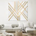 Art Deco Geometry by Elisabeth Fredriksson on GIANT ART - white digital painting