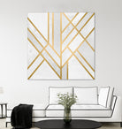 Art Deco Geometry by Elisabeth Fredriksson on GIANT ART - white digital painting