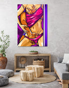 Hands by Sandra Kowalskii on GIANT ART - fuchsia digital painting