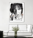 Milla Jovovich by Michele Amadesi on GIANT ART - black mixed media