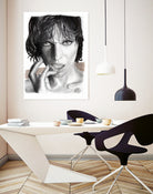 Milla Jovovich by Michele Amadesi on GIANT ART - black mixed media