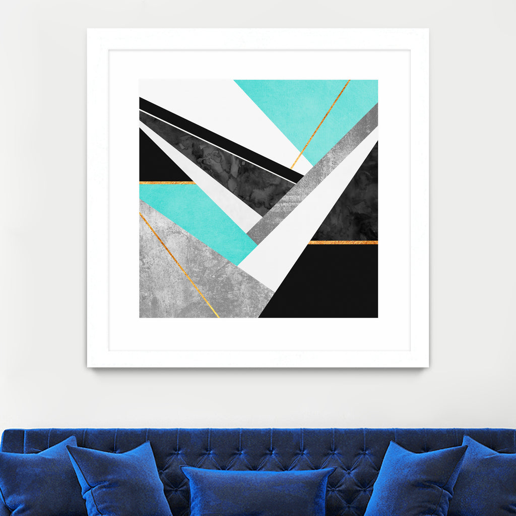 Lines & Layers 2 by Elisabeth Fredriksson on GIANT ART - black digital drawing