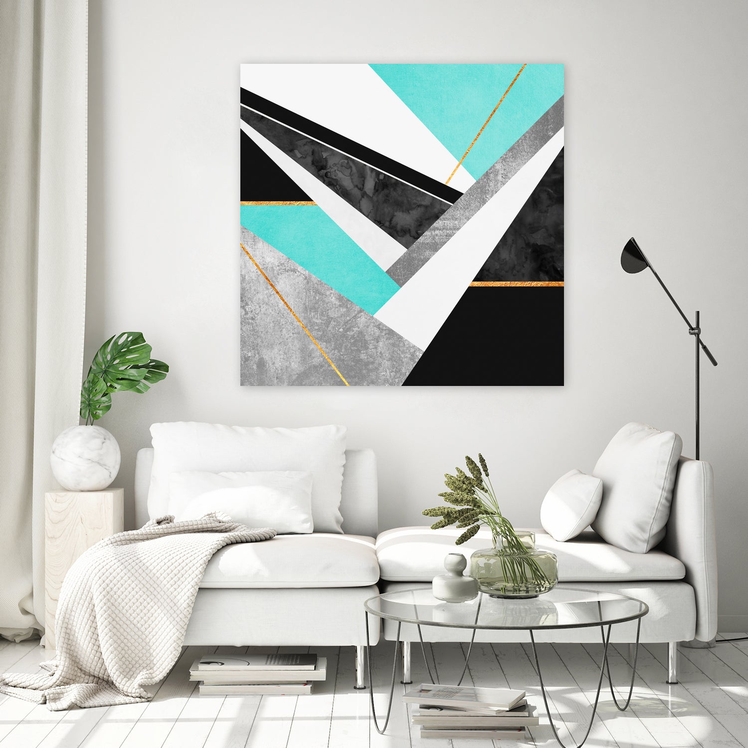 Lines & Layers 2 by Elisabeth Fredriksson on GIANT ART - black digital drawing