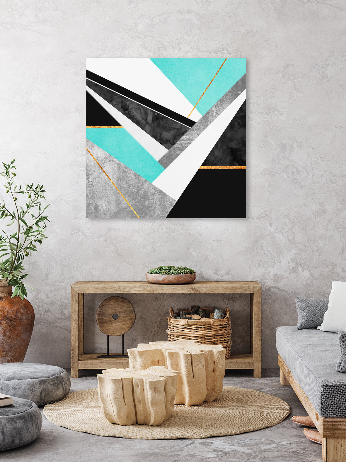 Lines & Layers 2 by Elisabeth Fredriksson on GIANT ART - black digital drawing