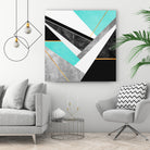 Lines & Layers 2 by Elisabeth Fredriksson on GIANT ART - black digital drawing