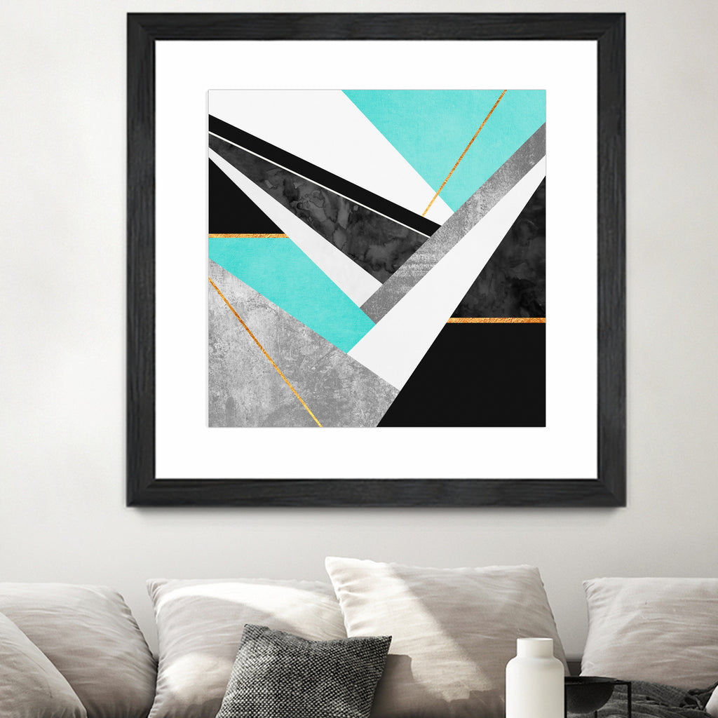 Lines & Layers 2 by Elisabeth Fredriksson on GIANT ART - black digital drawing