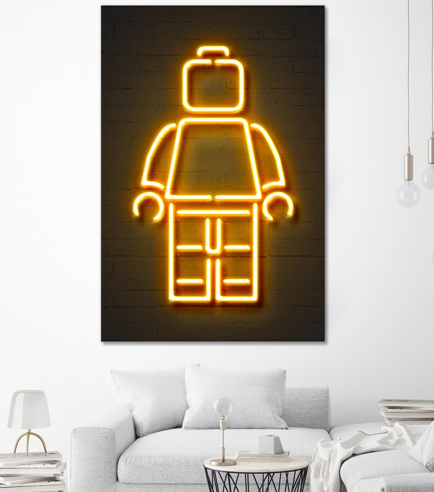 Minifig by Octavian Mihai Mielu on GIANT ART - yellow 3d art