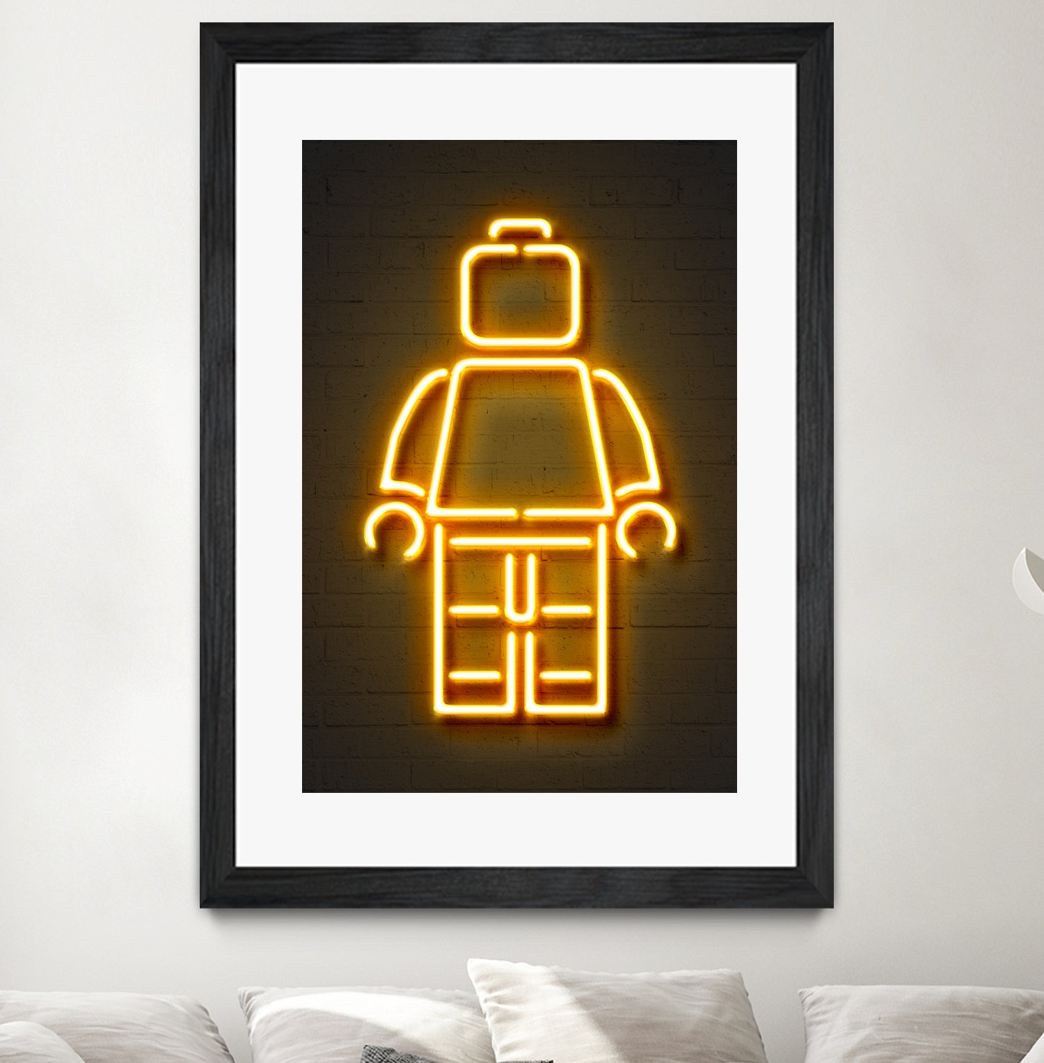 Minifig by Octavian Mihai Mielu on GIANT ART - yellow 3d art