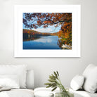 Lake Killarney in Autumn Beauty by Susan Kline on GIANT ART - blue photo illustration