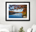 Lake Killarney in Autumn Beauty by Susan Kline on GIANT ART - blue photo illustration