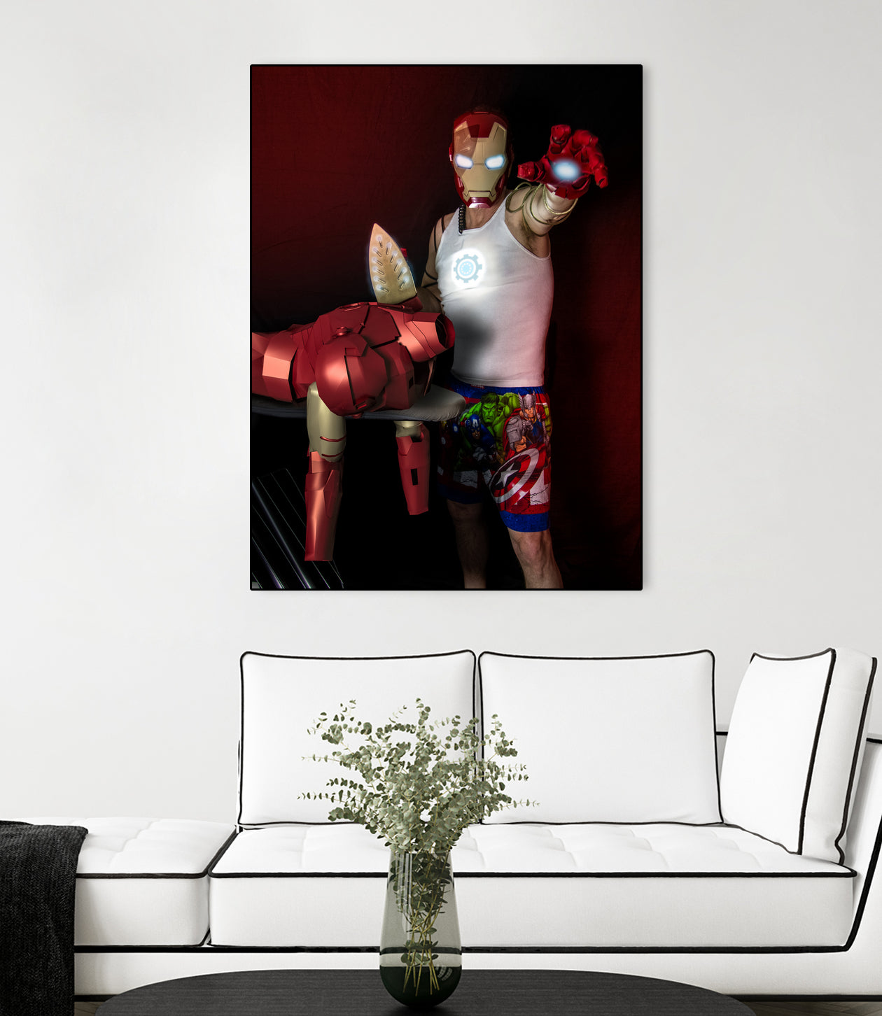 Iron Man by Randy Turnbow on GIANT ART - red photo manipulation