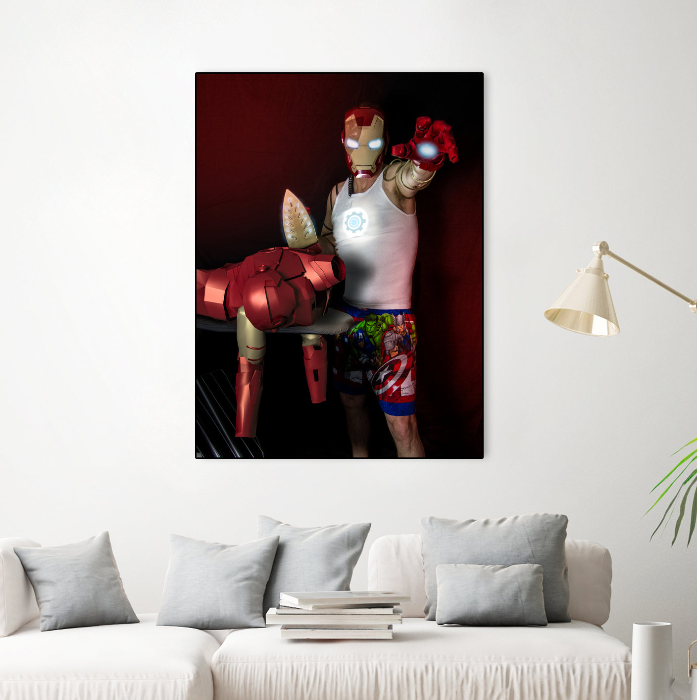 Iron Man by Randy Turnbow on GIANT ART - red photo manipulation