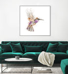 hummingbird by mohammad isman on GIANT ART - white digital painting