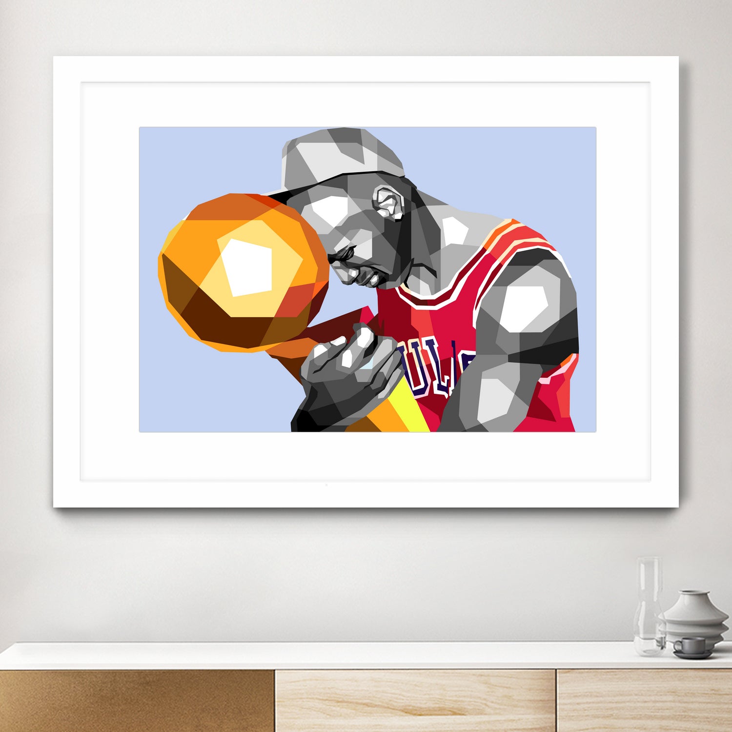 Legends Basketball Pop Art by Shichiro Ken on GIANT ART - gray character design