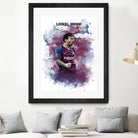 Lionel Messi Watercolor by Septiyan Nugroho on GIANT ART - white digital painting