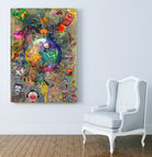 Worlds Collide by Jerome Holder on GIANT ART - green digital painting