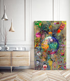 Worlds Collide by Jerome Holder on GIANT ART - green digital painting