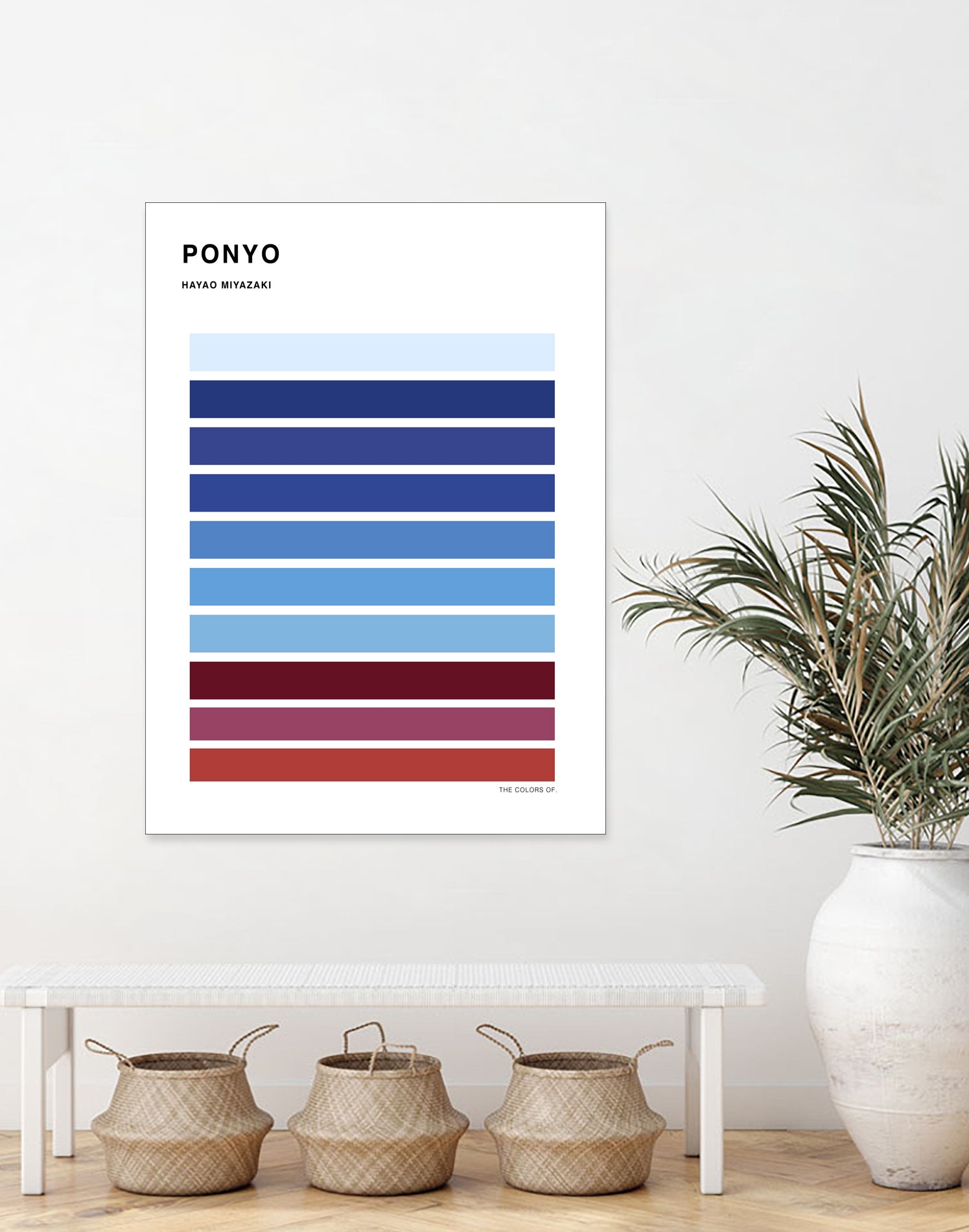 The Colors of Ponyo by Hyo Kim on GIANT ART - blue digital painting