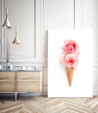 Two scoops by Olivia Lorot on GIANT ART - pink photo illustration