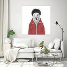 Chas by Solti Balázs on GIANT ART - red digital drawing