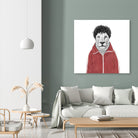 Chas by Solti Balázs on GIANT ART - red digital drawing