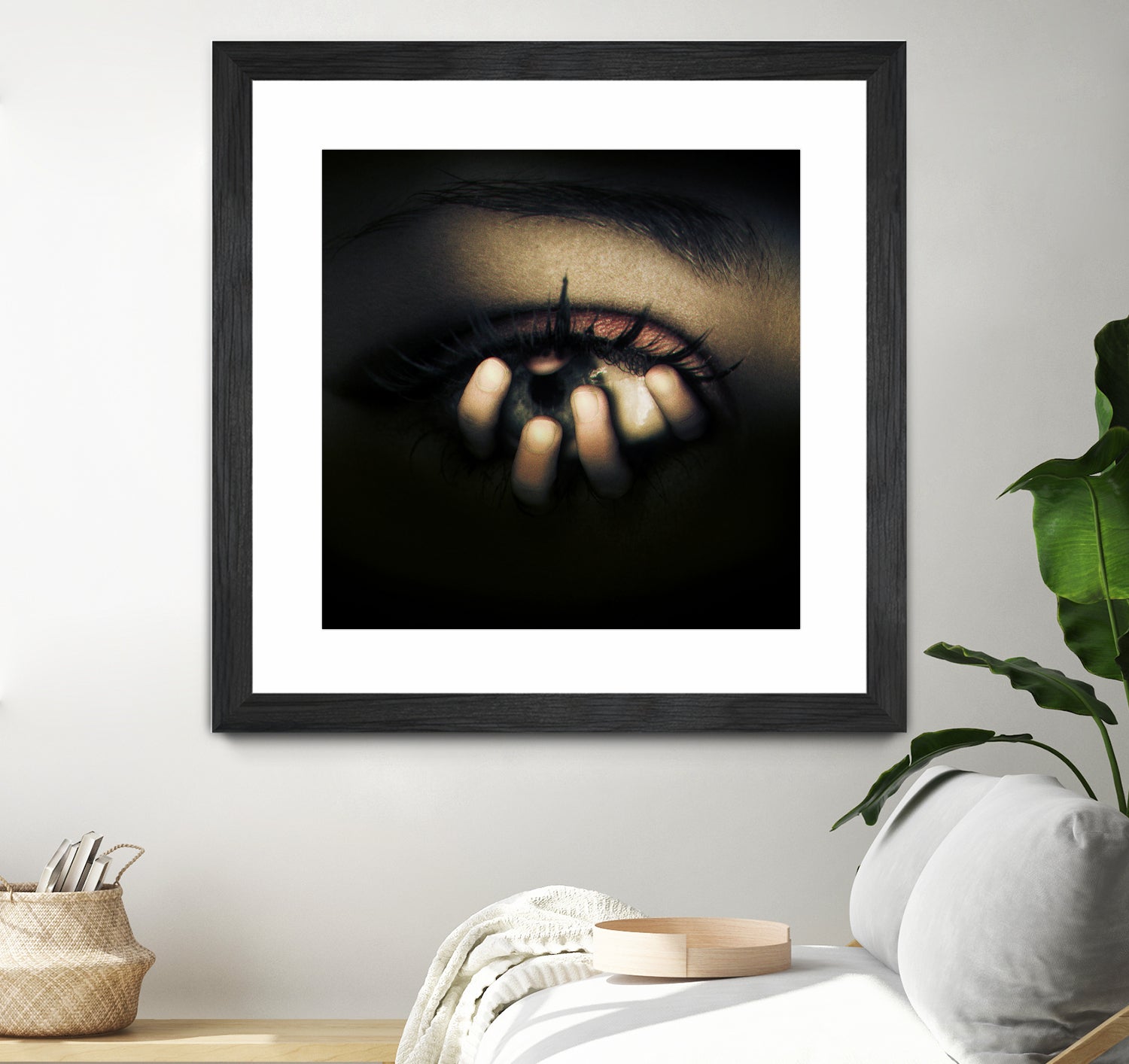 Out of Mein Eye by Richard Davis on GIANT ART - brown photo manipulation