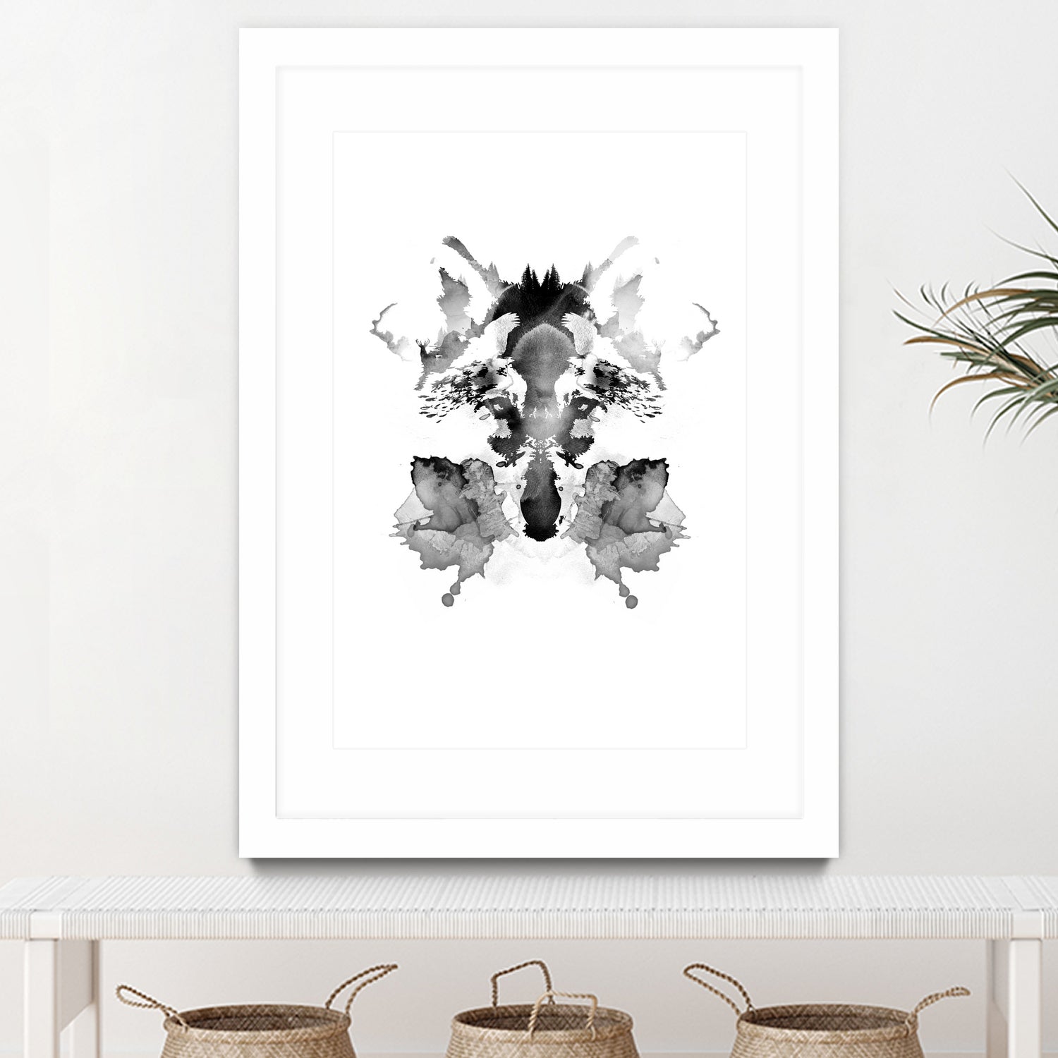 rorschach by Robert Farkas on GIANT ART - black digital painting