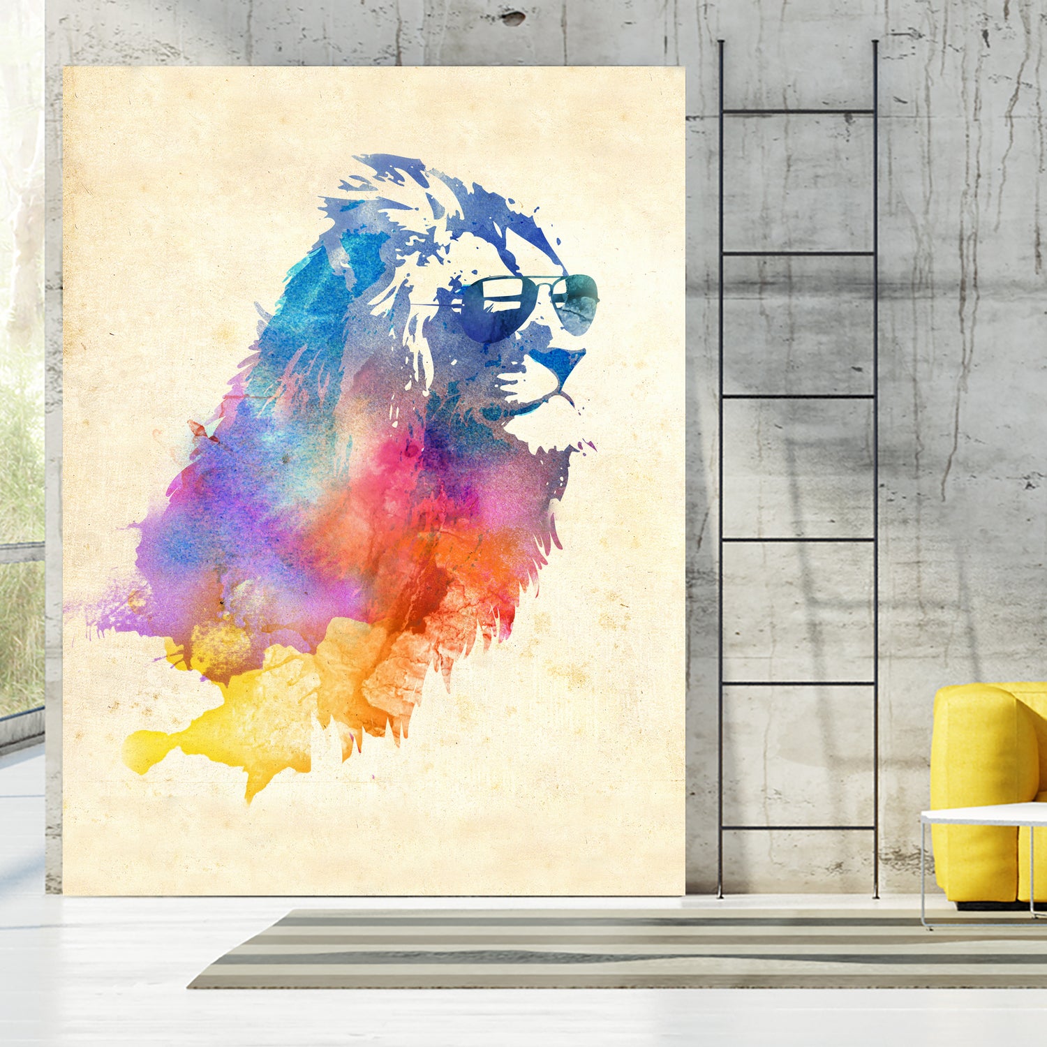 Sunny Leo by Robert Farkas on GIANT ART - red digital painting