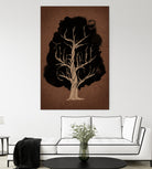 Let the tree grow by Robert Farkas on GIANT ART - black digital painting