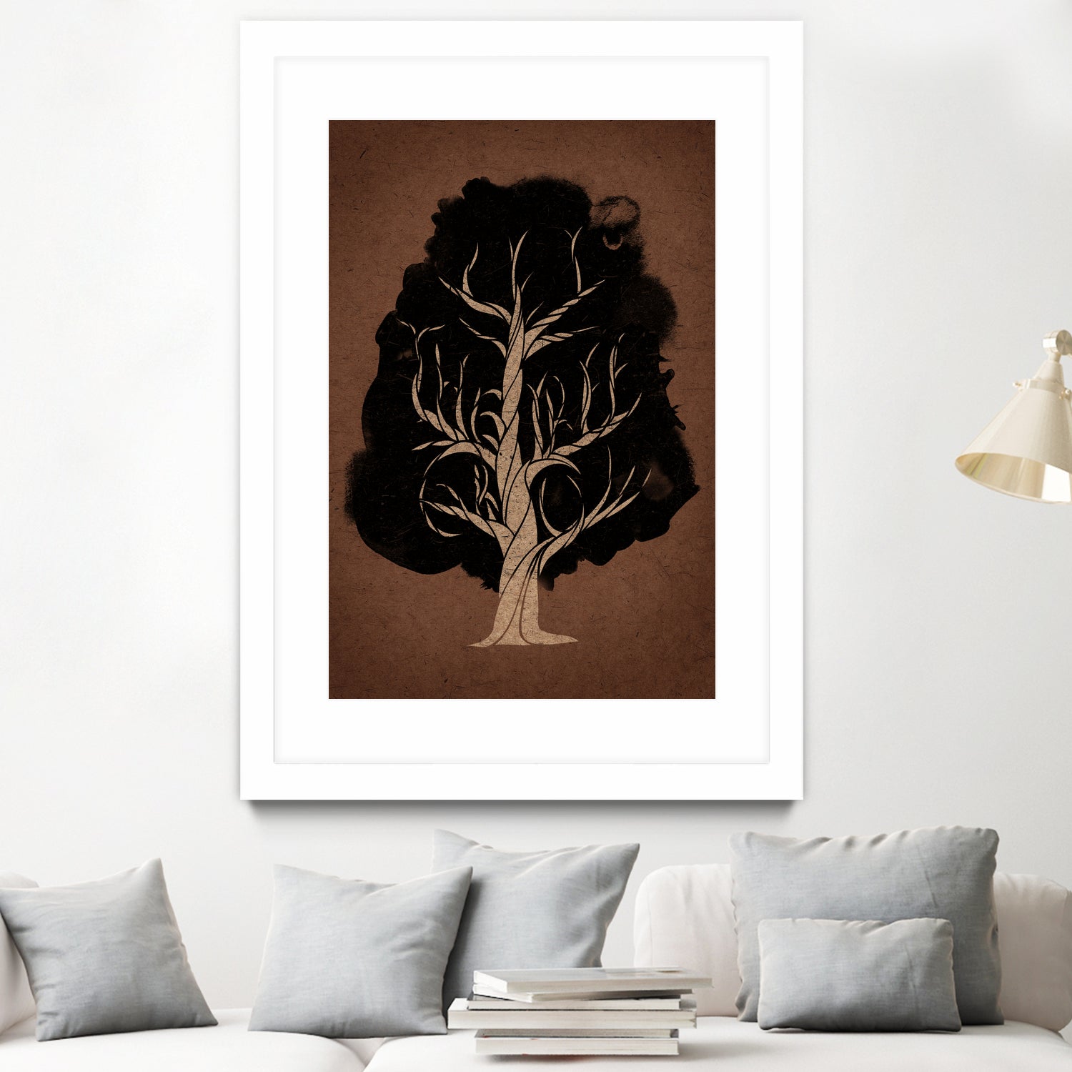 Let the tree grow by Robert Farkas on GIANT ART - black digital painting