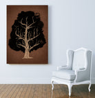Let the tree grow by Robert Farkas on GIANT ART - black digital painting